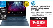 HP 39cm (15.6") Victus Intel Core i5 Gaming Laptop RTX 2050