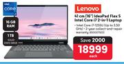Lenovo 41cm (16") Ideapad Flex 5 Intel Core i7 2 In 1 Laptop