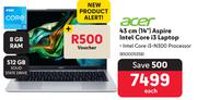 Acer 43cm (14") Aspire Intel Core i3 Laptop