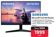 Samsung 60cm (24") Full HD Monitor