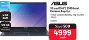 Asus 39cm (15.6") E510 Intel Celeron Laptop