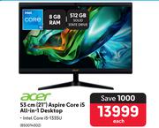 Acer 53cm (21") Aspire Core i5 All In 1 Desktop
