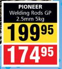 Pioneer Welding Rods GP 2.5mm 5kg
