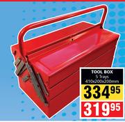 Tool Box 5 Trays 410 x 200 x 200mm
