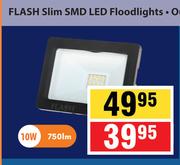Flash Slim SMD LED Floodlights 10W 750lm