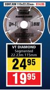 VY Diamond Cont. Rim 115 x 22.22m