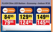 Flash Slim LED Batten 36W 2700lm