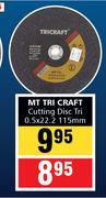 MT Tri Craft Cutting Disc Tri 0.5 x 22.2 115mm