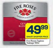 Five Roses Tagless Teabags-100s