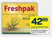 Freshpak Pure Rooibos Tagless Teabags-80s