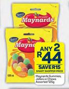 Maynards Gummies Jellies Or Chews Assorted-Any 2 x 125g