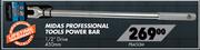 Midas Professional Tools Power Bar 450mm PB450M