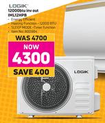 Logik 12000 BTU Inv Out IML12HPB