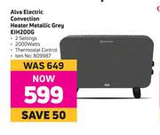 Alva Electric Convection Heater Metallic Grey EIH200G