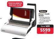 Fellowes Pulsar + Comb Binder