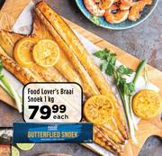 Food Lover's Braai Snoek-1Kg Each