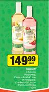 Smirnoff Infusions Raspberry, Passion Fruit & Lime Or Pineapple Cranberry & Lemon Flavoured Vodka-75