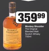 Monkey Shoulder The Original Blended Malt Scotch Whisky-750ml