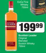 Scottish Leader Original Blended Scotch Whisky-750ml