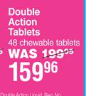 Gaviscon Double Action Tablets-48 Chewable Tablets
