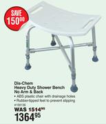 Dis-Chem Heavy Duty Shower Bench