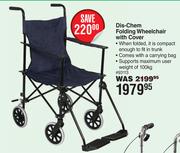 Dis-Chem Folding Wheelchair With Cover