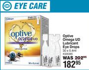 Optiva Omega UD Lubricant Eye Drops-30 x 0.4ml