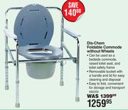 Dis-Chem Foldable Commode Without Wheels