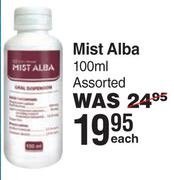 Mist Alba-100ml Assorted