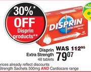 Disprin Extra Strength-48 Tablets