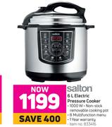 Salton 6L Electric Pressure Cooker