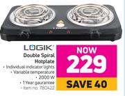 Logik Double Spiral Hotplate