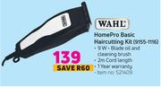 Wahl Home Pro Basic Haircutting Kit 9155-1116