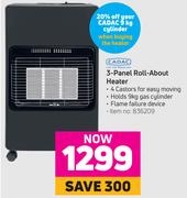 Cadac 3 Panel Roll About Heater