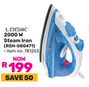 Logik 2000W Steam Iron RSH-080471