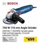 Bosch 700W 115m Angle Grinder 736103