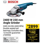 Bosch 2400W 230mm Angle Grinder 720990
