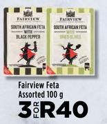 Fairview Feta Assorted-For 3 x 100g