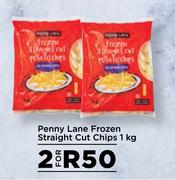 Penny Lane Frozen Straight Cut Chips-For 2 x 1kg