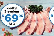 Sliced Red Steenbras-Per kg