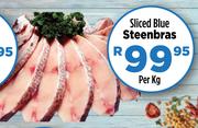 Sliced Blue Steenbras-Per kg