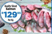 Quality Sliced Salmon-Per kg