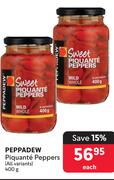 Peppadew Piquante Peppers (All Variants)-400g Each