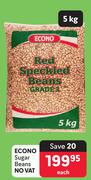 Econo Sugar Beans-5Kg Each