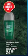 Brut Anti Perspirant Roll On Assorted-50ml