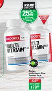 Biogen Multivitamin Plus Banded Pack 60 Plus 30 Tablets