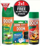 Doom Multi Insects Spray Value Pack Assorted-450ml-Each