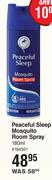Peaceful Sleep Mosquito Room Spray-180ml