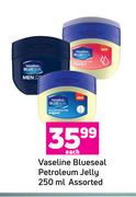 Vaseline Blueseal Petroleum Jelly Assorted-250ml Each