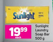 Sunlight Laundry Soap Bar-500g Each